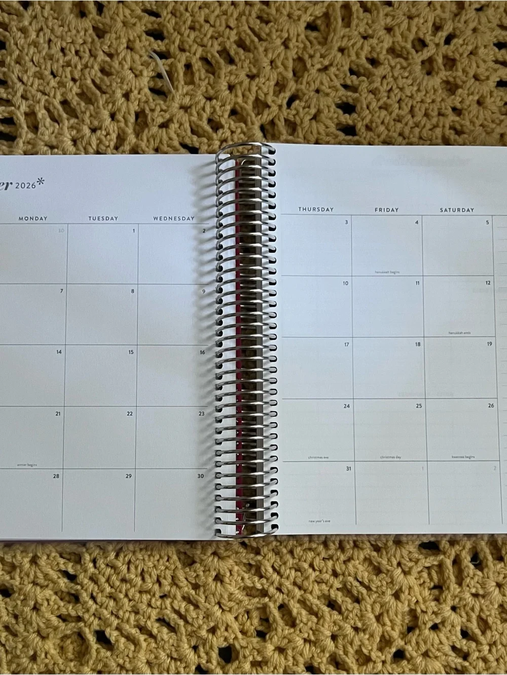 Erin Condren Academic Planner - Pink, Purple, Blue & Peach Geometric Cover